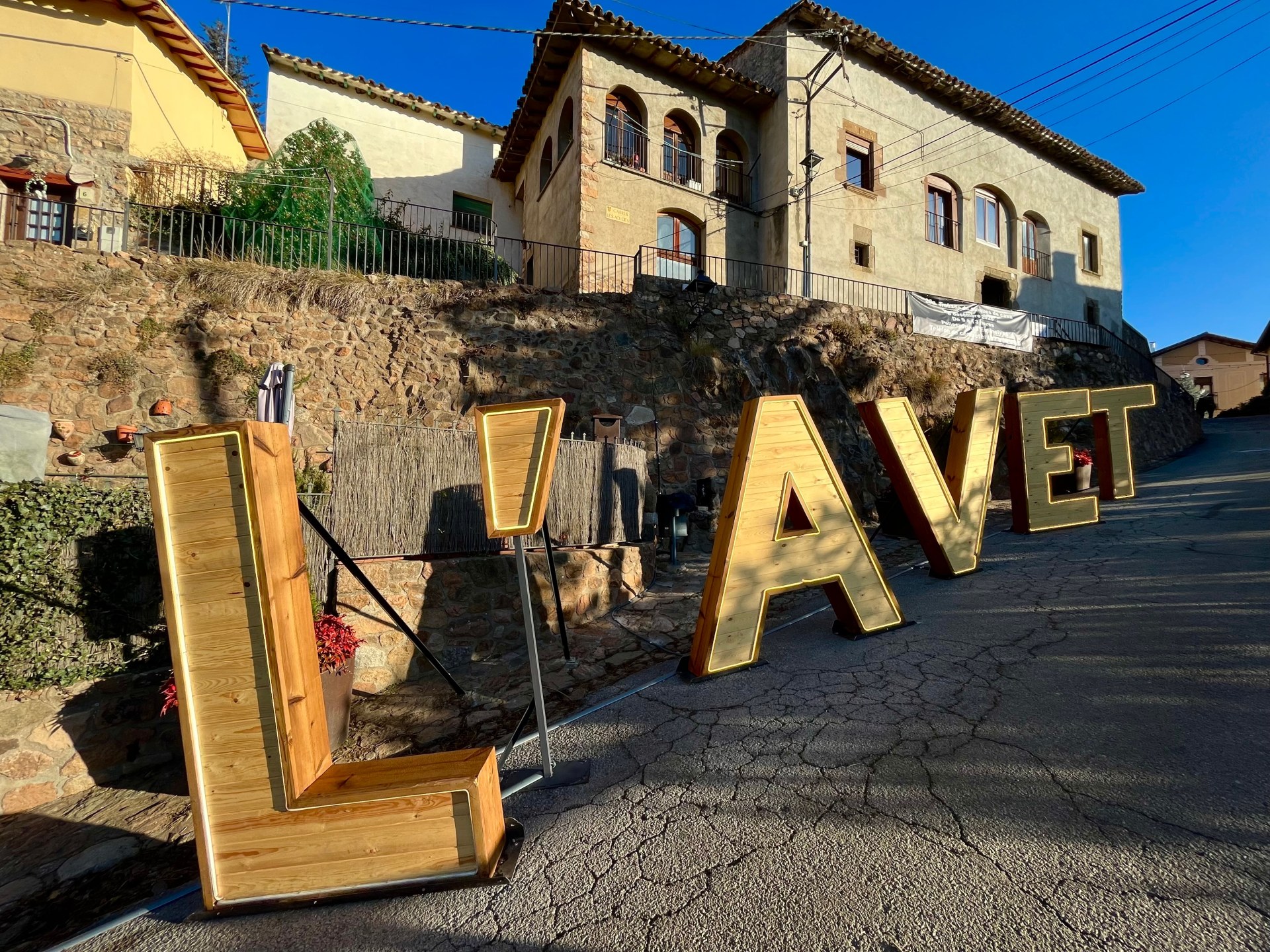 Decoració a la Fira de l’Avet d’Espinelves, 2016