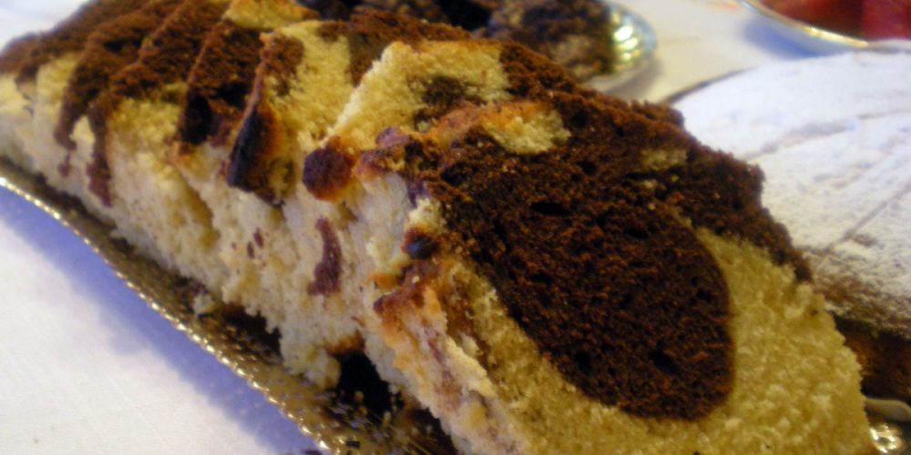 Plum Cake bicolor